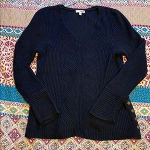 Dark blue sweater